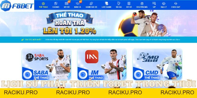 Lịch sử phát triển F8BET - Con đường trưởng thành nhanh chóng
