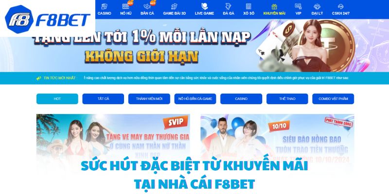 Khuyến mãi tại nhà cái F8BET – Sự kiện khủng năm 2026