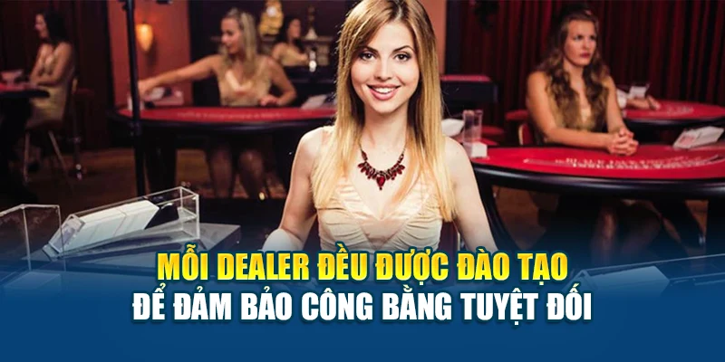 Dealer Casino Chuyên Nghiệp Tạo Chuẩn Mực Mới Tại F8BET