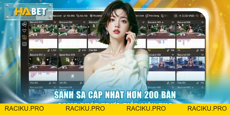SA Gaming Thabet - Sảnh Casino Châu Âu Hấp Dẫn 2026